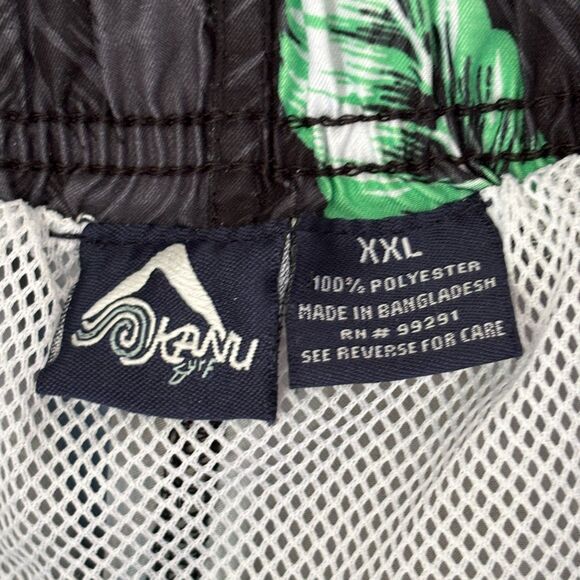 Kanu Surf Men's XXL Tropical Floral Hawaiian Wade Trunks Quick-Dry Swim Shorts - Picture 6 of 6